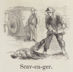 Scavenger (gravering) af English School