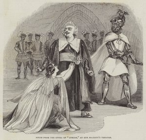 Scene fra operaen "Otello" i Her Majesty