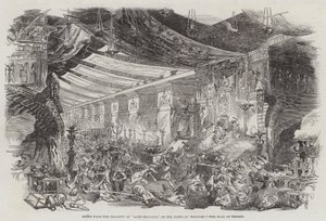 Scene fra tragedien om "Sardanapalus," på Princess