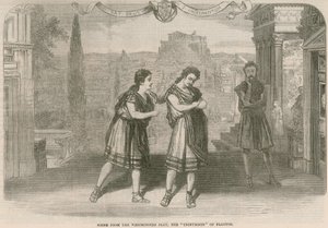 Scene fra Westminster Play af English School