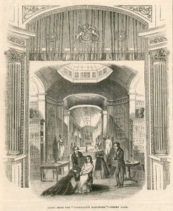Scene fra stykket The Patricians Daughter, Drury Lane Theatre, London af English School