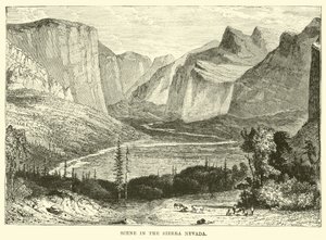 Scene i Sierra Nevada af English School