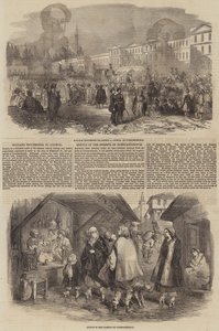 Scener i Konstantinopel (gravering) af English School