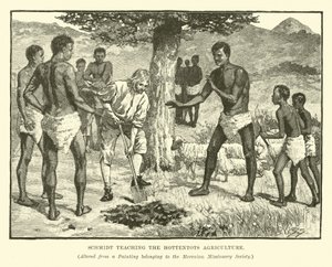 Schmidt underviste Hottentotterne i landbruget af English School