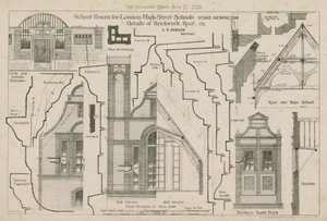 Skolebestyrelsen for London, High Street Schools, Stoke Newington, London af English School