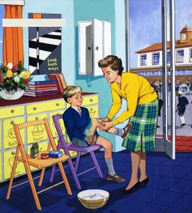 Skolesygeplejerske af English School