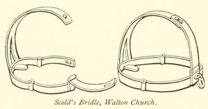Scolds Bridle, Walton Church  af English School