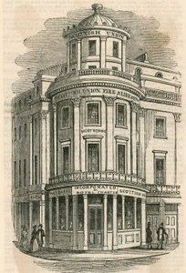 Scottish Union Insurance Company, The Strand, London af English School