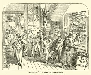 Scotts i Haymarket af English School
