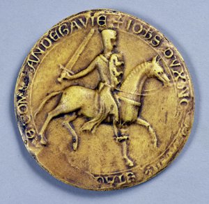 Kong Johns segl (1167-1216) 1200 af English School