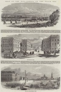 Krigens sæde, Odessa, ved Sortehavet (gravering) af English School
