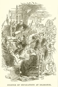 Beslaglæggelse af separatister i Islington af English School