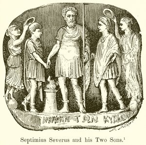 Septimius Severus og hans to sønner af English School
