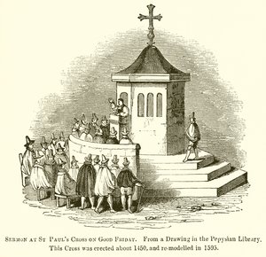 Prædiken ved St Pauls Cross langfredag af English School