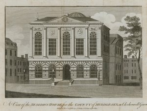 Sessions House, Clerkenwell von English School