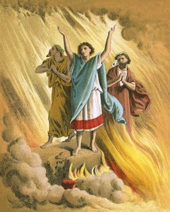 Shadrak, Meshak og Abed-Nego i ildovnen af English School