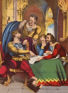 Shakespeare: Henry IV, Part I (chromolitho) af English School