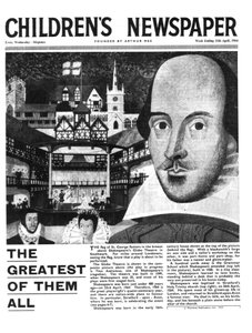 Shakespeare: The Greatest of them all, forside af 