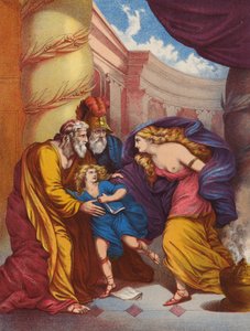 Shakespeare: Titus Andronicus (chromolitho) af English School