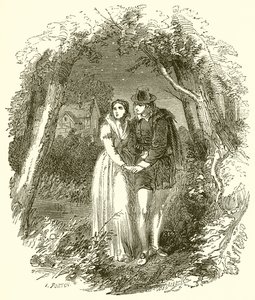 Shakespeare med sin kone at være af English School