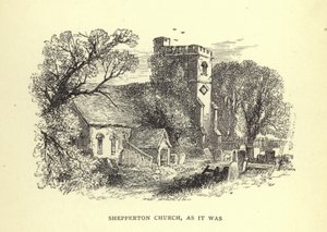 Shepperton Church, som den var af English School