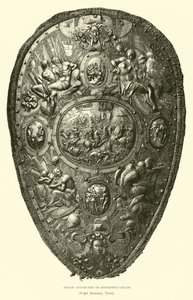 Skjold tilskrevet Benvenuto Cellini af English School