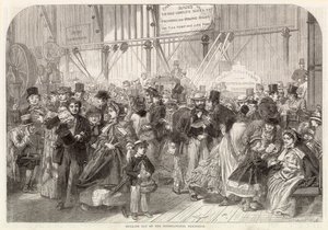 Shilling-dag på den internationale udstilling 1862 af English School