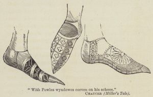 Sko (gravering) af English School