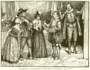 Butiksejer og lærling i Charles I