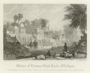 Raiman Shah Doolas helligdom, Ellichpur, Indien af English School