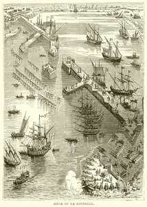 Belejring af La Rochelle af English School