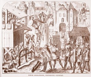 Belejringsoperationer, femtende århundrede af English School
