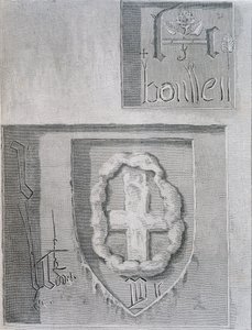 Underskrift af Anne Boleyn under hendes fængsling i Tower of London og et andet fangekors af English School