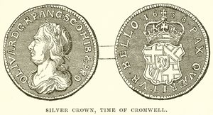 Sølvkrone, Cromwells tid af English School