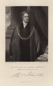 Sir Alexander Johnston af English School