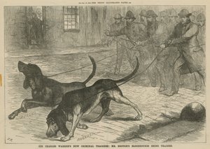 Sir Charles Warrens neue Verbrechensverfolger: Mr. Broughs Bluthunde werden trainiert