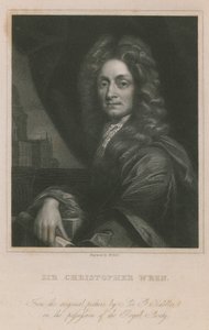Sir Christopher Wren af English School