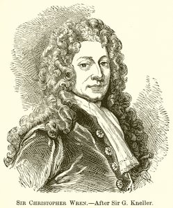 Sir Christopher Wren af English School