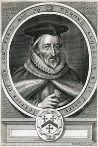 Sir Edmund Anderson (1530-1605) af English School