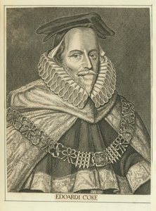 Sir Edward Coke af English School