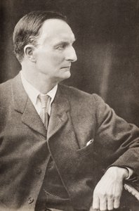 Sir Edward Grey, Viscount Grey of Falloden, illustration fra 