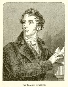 Sir Francis Burdett af English School