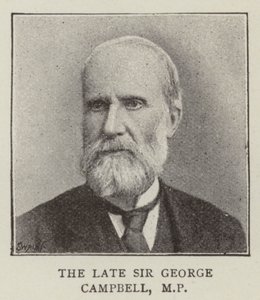Sir George Campbell (gravering) af English School
