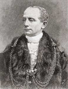 Sir George Faudel Faudel-Phillips af English School