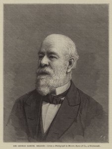 Sir George Samuel Measom (kobberstik) af English School