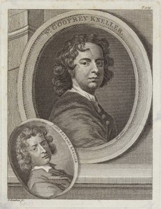 Sir Godfrey Kneller og John Zackary Kneller af English School