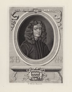 Sir Henry Blount (gravering) af English School