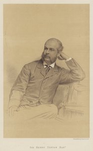 Sir Henry Tufton, Baronet (litho) af English School