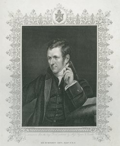 Sir Humphry Davy (1778-1829) af English School