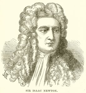 Sir Isaac Newton af English School